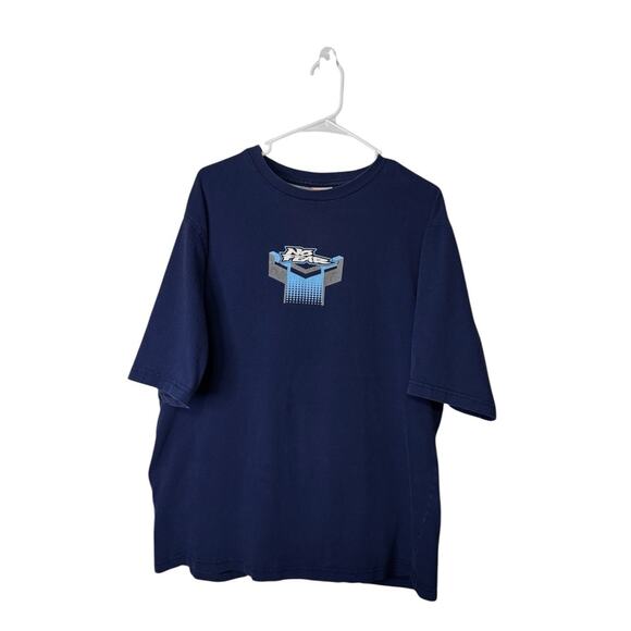 Vintage 2000s No Fear Graphic Spellout T-Shirt Size XL ( FLAWS ) - Picture 1 of 16